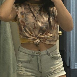 Zara Flower Print Tee